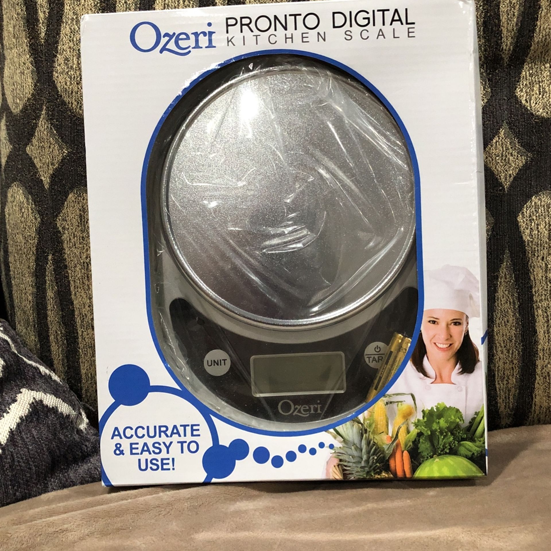 Ozeri Pronto Digital Multifunction Kitchen and Food Scale, All Silver