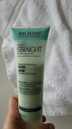 Straightening cream