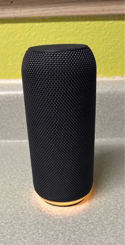 Black Portable Bluetooth Speaker