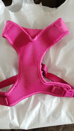 LARGE Pink Mesh Dog Harness