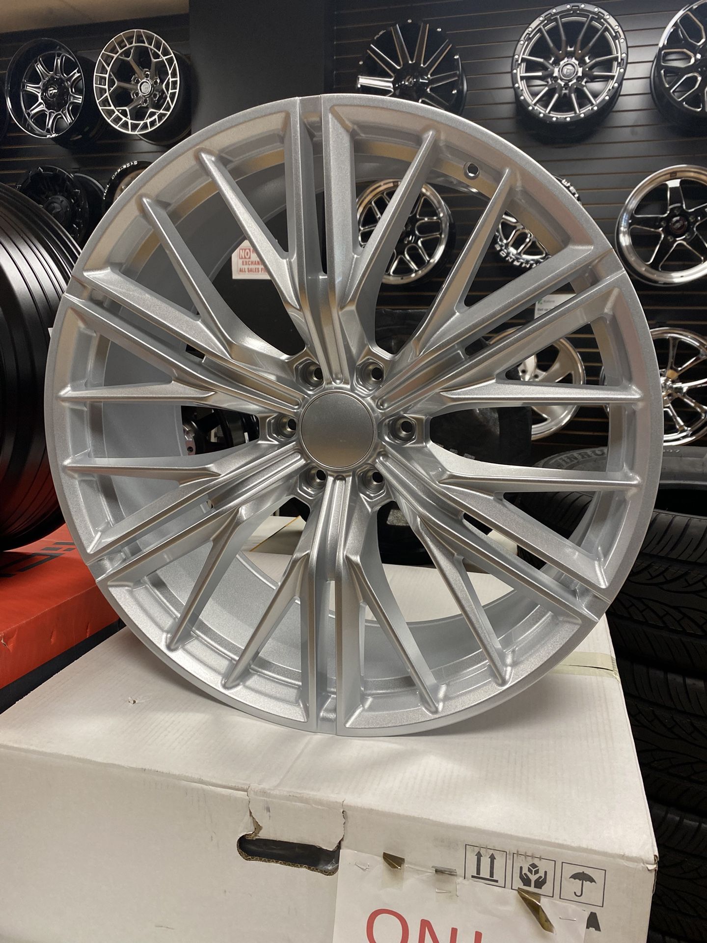 ZL1 Chevy Replicas 6x139.7 Brushed Silver 24x10 Payment Plan Options