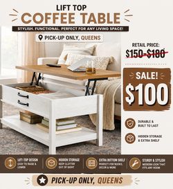 Better Homes & Gardens Modern Farmhouse Coffee Table