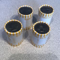 Rolls Of Half Dollars 