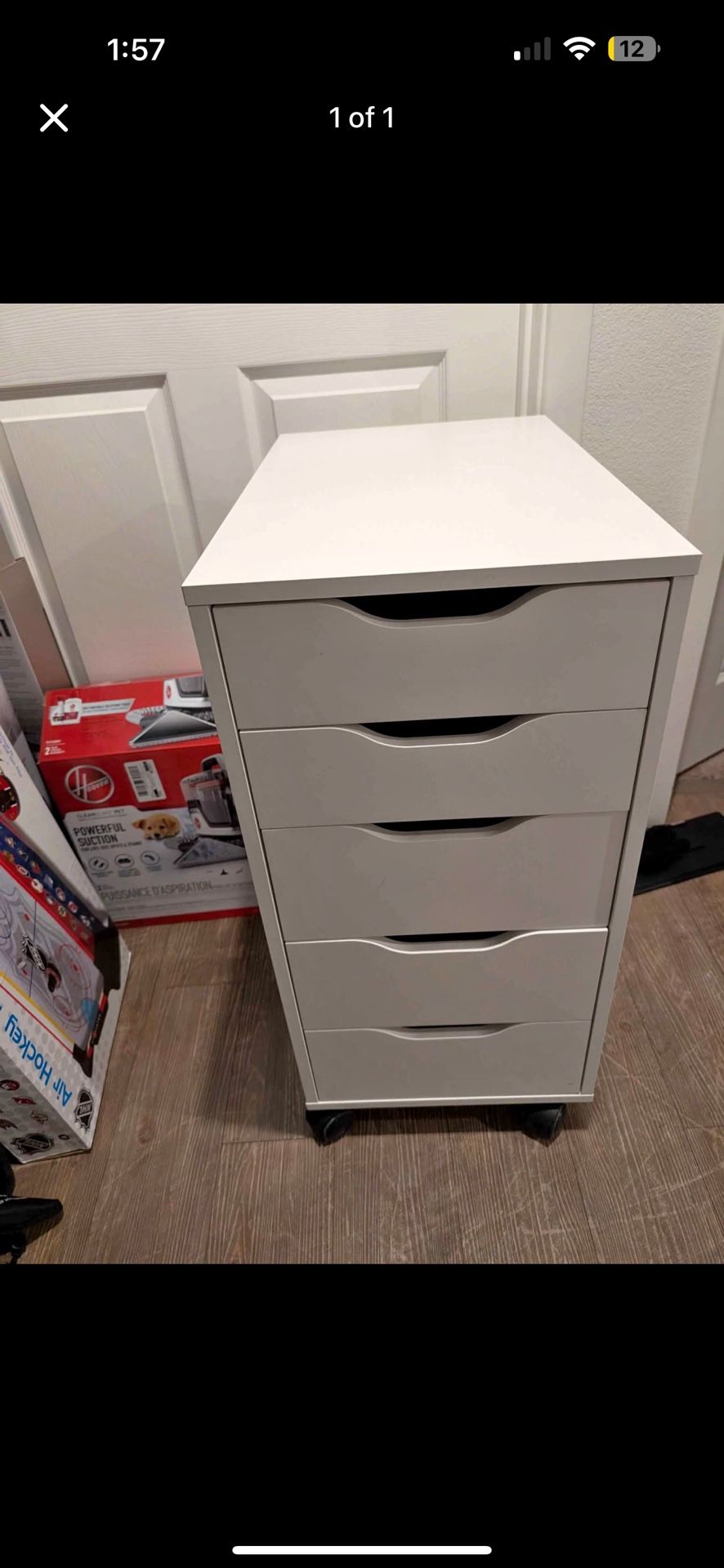 IKEA ALEX 5‑drawer storage 