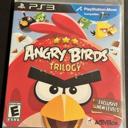 Angry Birds Trilogy PlayStation 3 PS3 CIB Complete W/ Manual! Tested & Working