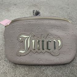 NWT Juicy Couture Rose Gold Adjustable Belt Bag 