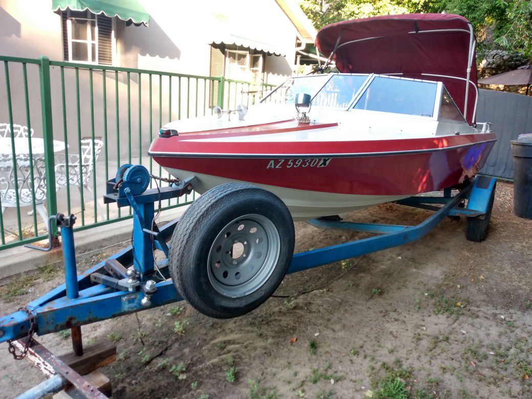 "TODAY ONLY, FREE BOAT" just pay for trailer with pink slips