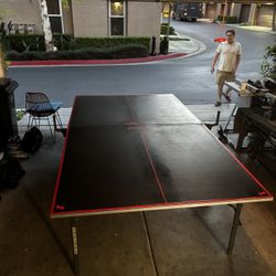 Ping pong table