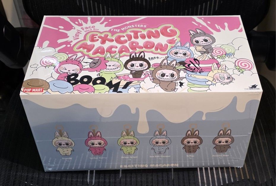 Popmart The Monsters Labubu Macaron Sealed Set!