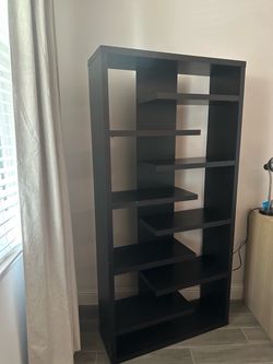 Tall bookshelf