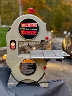 9” Craftsman Professional Benchtop Band Saw - 1/3 HP - Great Tool!