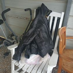 See Dream Black Leather Jacket