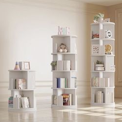 New, Rotating Bookshelf( Price For All3