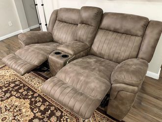 Couch and recliner