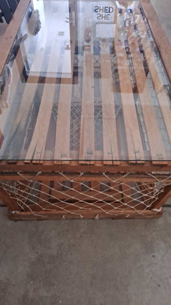 Coffee Table, Lobster Cage