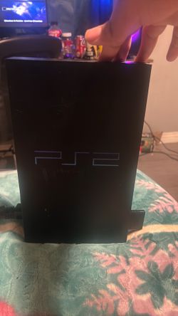 PS2,SCPH-30001 R model, black.