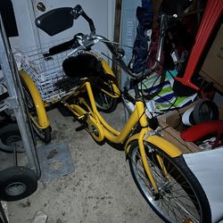 Yellow Tricycle