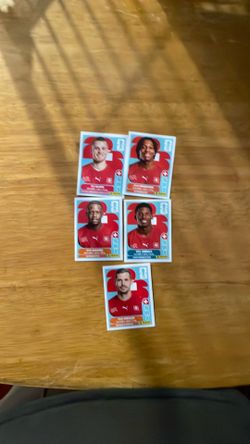 Switzerland panini sticker team