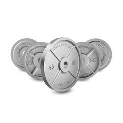 Olympic Weight Plates And Barbell 