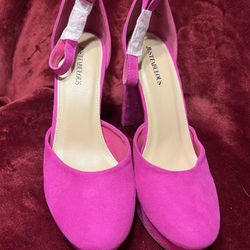 Sexy Hot Pink Platform 5” Heels Size: 7.5 *NEW*
