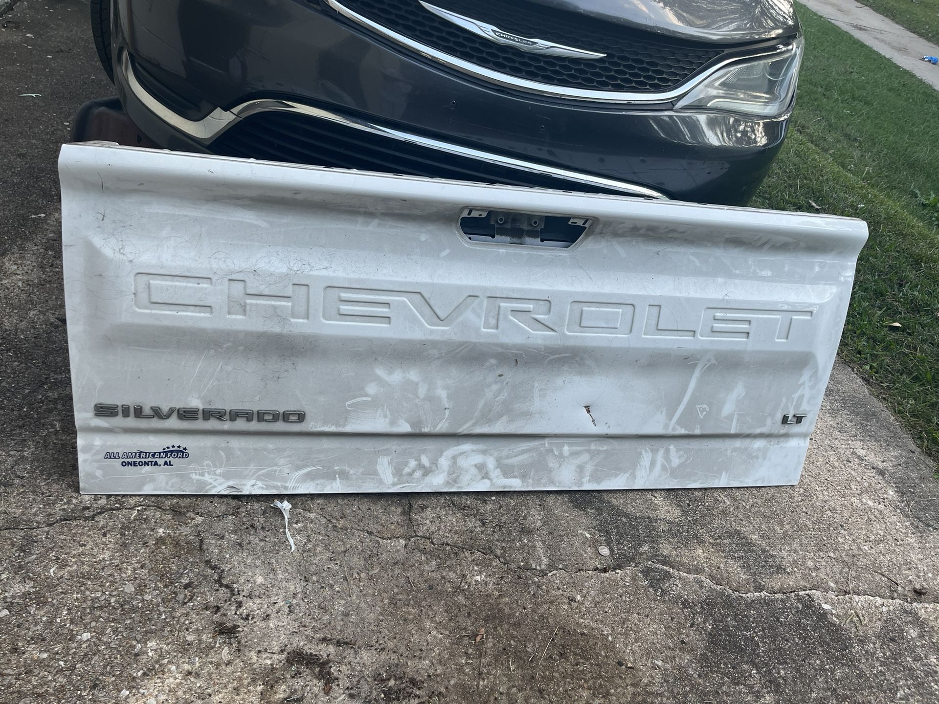 2022 Chevy Silverado Tailgate Has Dent As Shown In Picture
