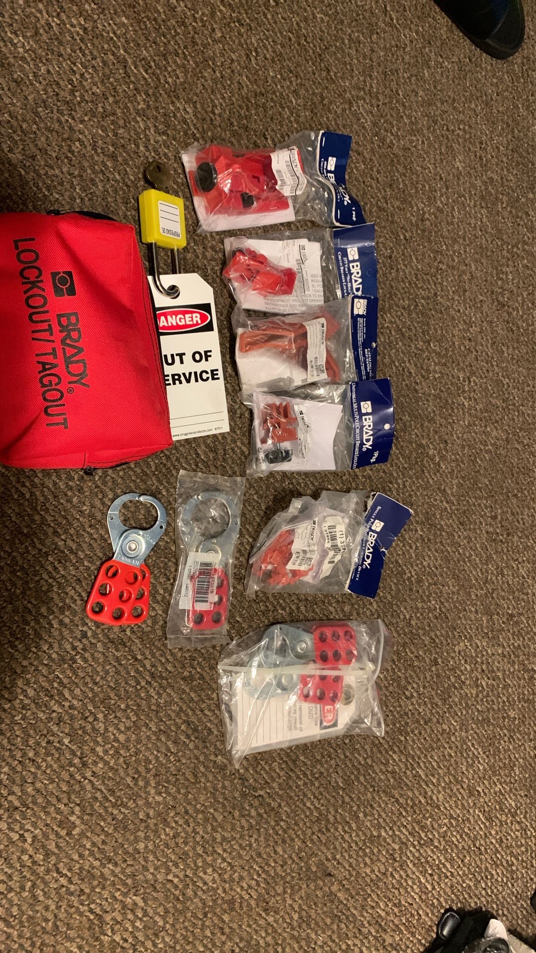 Brady Lockout/tagout