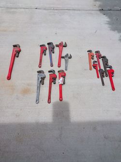 Ridgid pipe wrenches