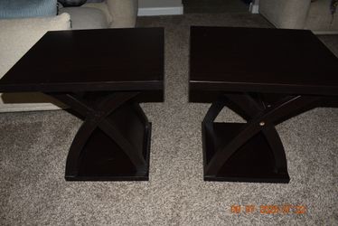 Black side tables