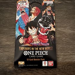 One Piece Card Game OP-09Booster Pack Emperors In The New World