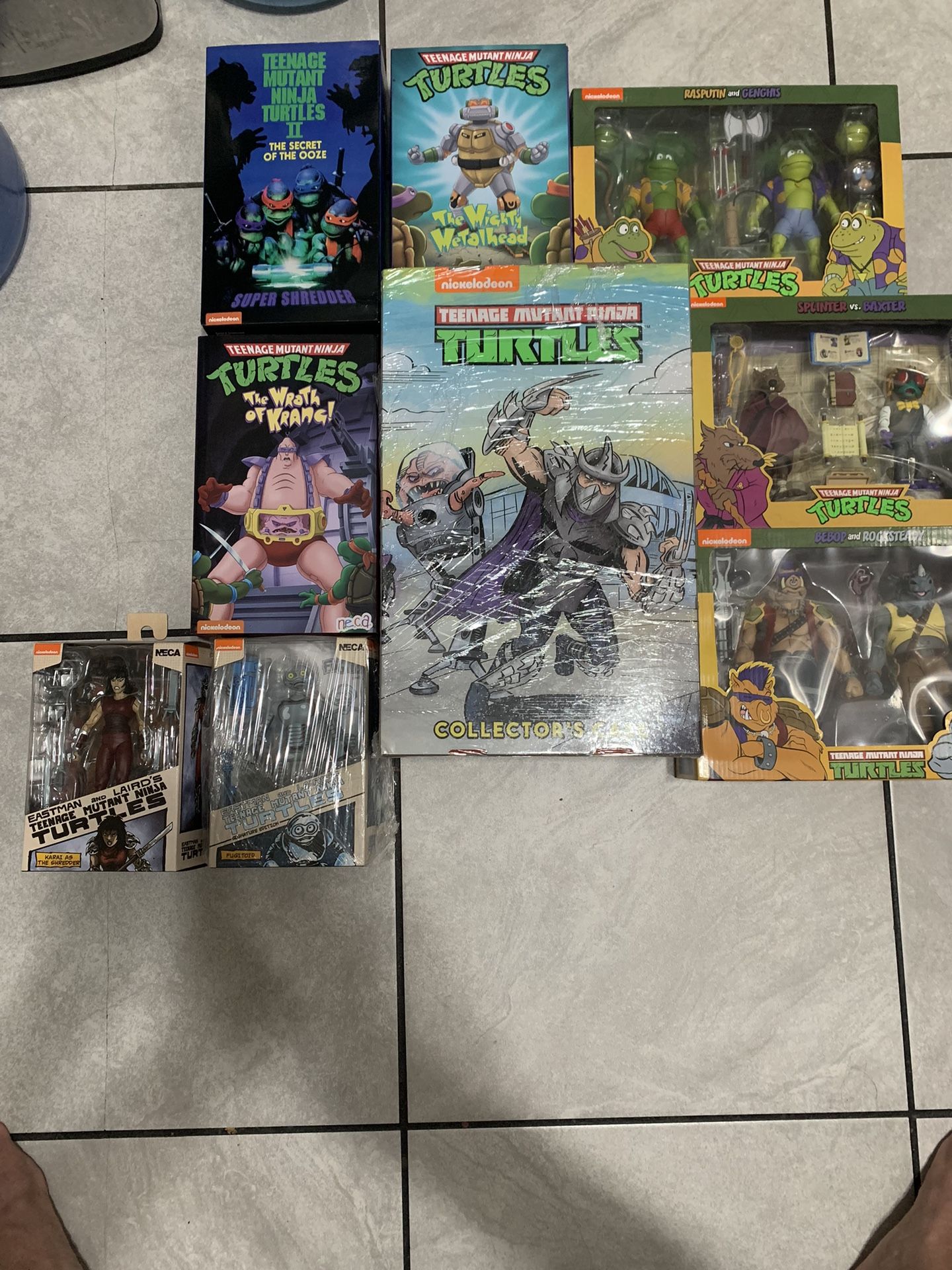 NECA Teenage Mutant Ninja Turtles Super Lot!!!