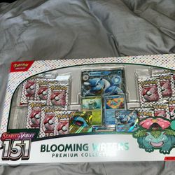 Pokemon Scarlet And Violet 151 Blooming Waters Premium Collection