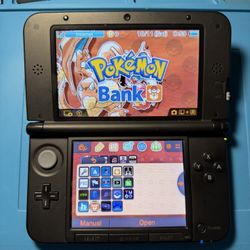Nintendo Red 3DS XL - Custom Setup - 64GB 
