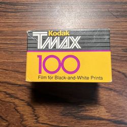Kodak T-Max 100 35mm Roll 36 Exposures Black and White Negative Film EXP 2000