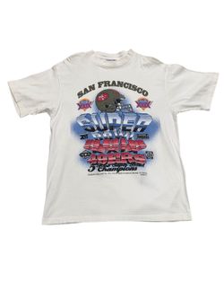 Vintage 1995 San Francisco 49ers Super Bowl XXIX T-Shirt Size XL
