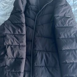 Calvin Klein Black Winter Jacket 2XL LIKE NEW!!