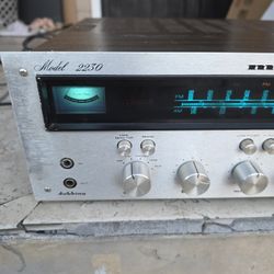 Marantz 2230 Receiver
 left channel working but the Right Channel Plays but at a low sounding levelMarantz 2230 Receiver
 left channel working but the