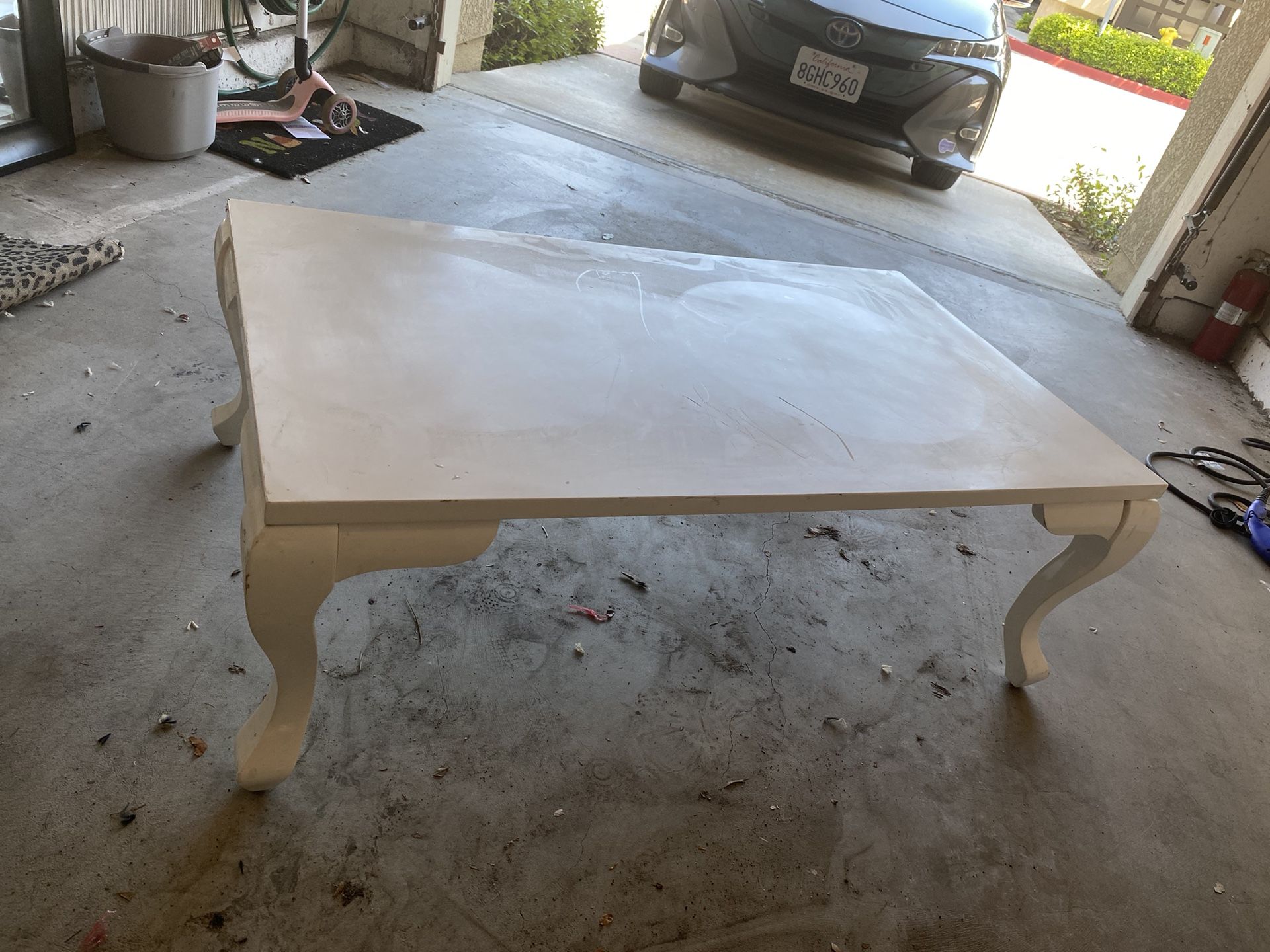 White Coffee Table