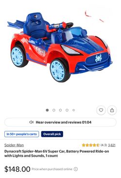 Spider Man Ride On