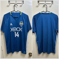 Adidas Seattle Sounders FC XBOX  Soccer Jersey size XL