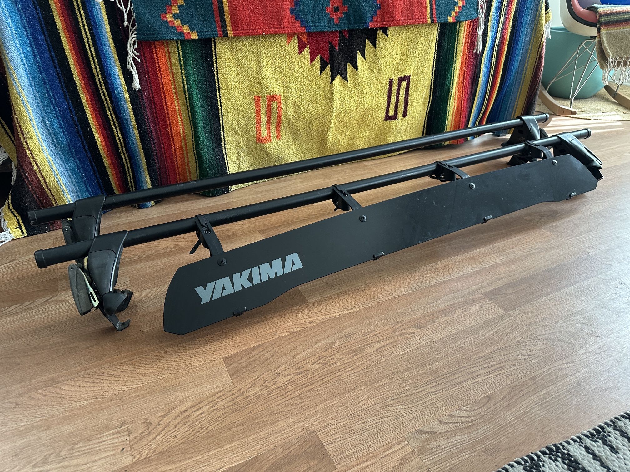 Yakima 58” roof rack W/ Fairing