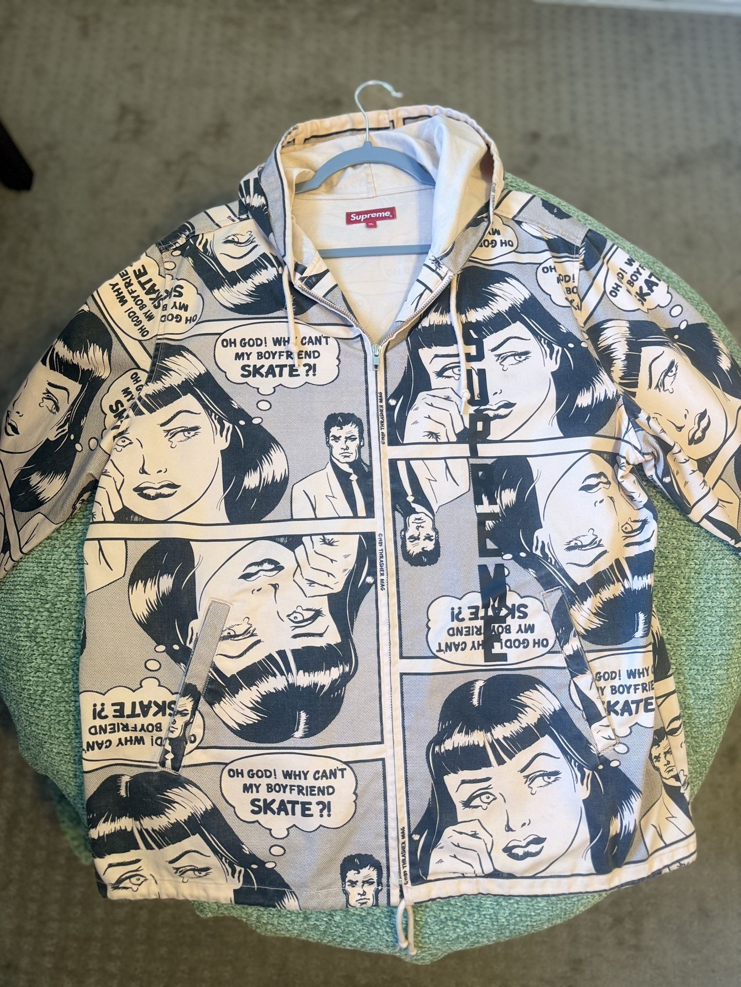 Supreme 1989 Trasher Mag Jacket XL