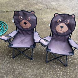 Kids Bear Chairs Set