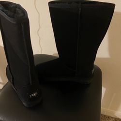 BLACK UGG BOOTS
