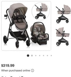Pivot -Baby Stroller & Car Seat (Like New! )