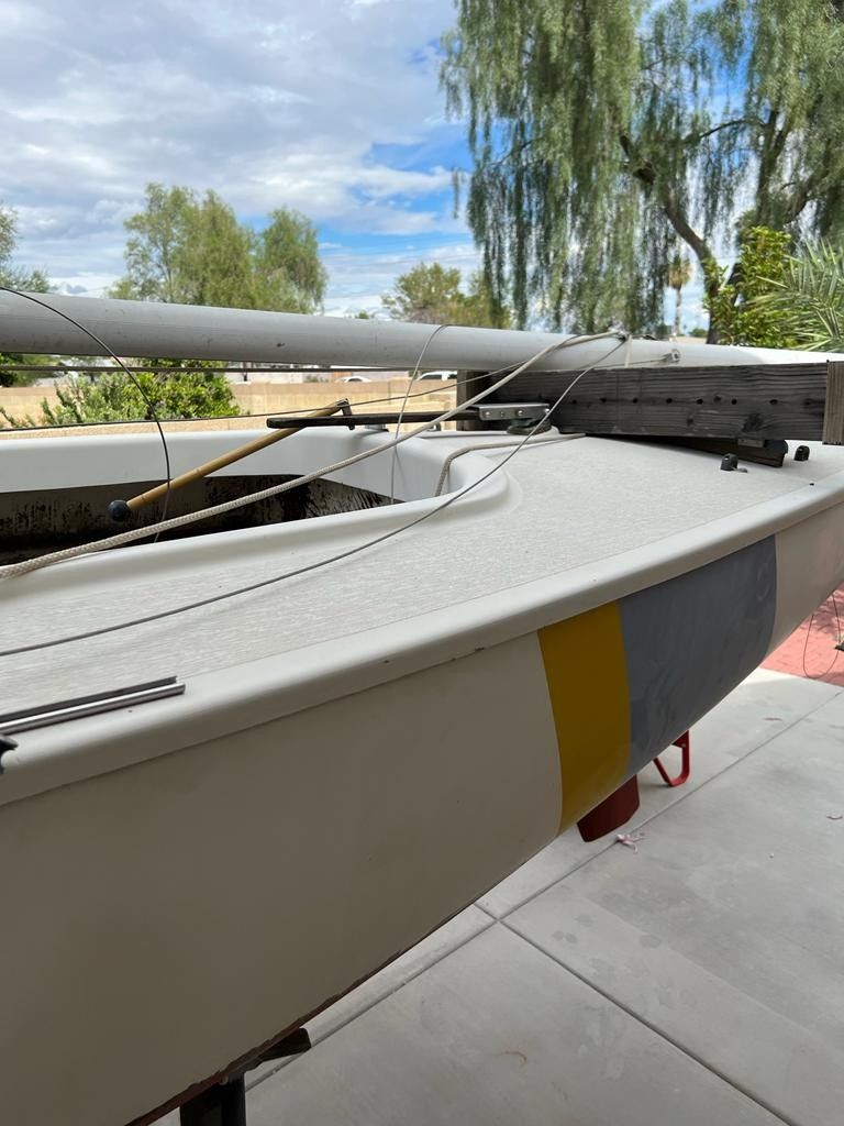 Sailing Boat With Trailer