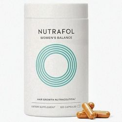 Nutrafol Women's Balance Hair Growth Supplements 45 + Up Thicker Hair  Scalp Coverage Dairy-Free