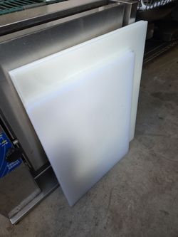 Cutting Board, Polyethylene - 2 sizes New