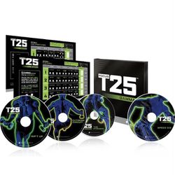Beachbody Shaun T Workout DVD, Focus T25 Gamma Cycle, Home Exercise Fitness Videos, Strength Training Workout, Includes Four 25 Minute Cardio & Resist