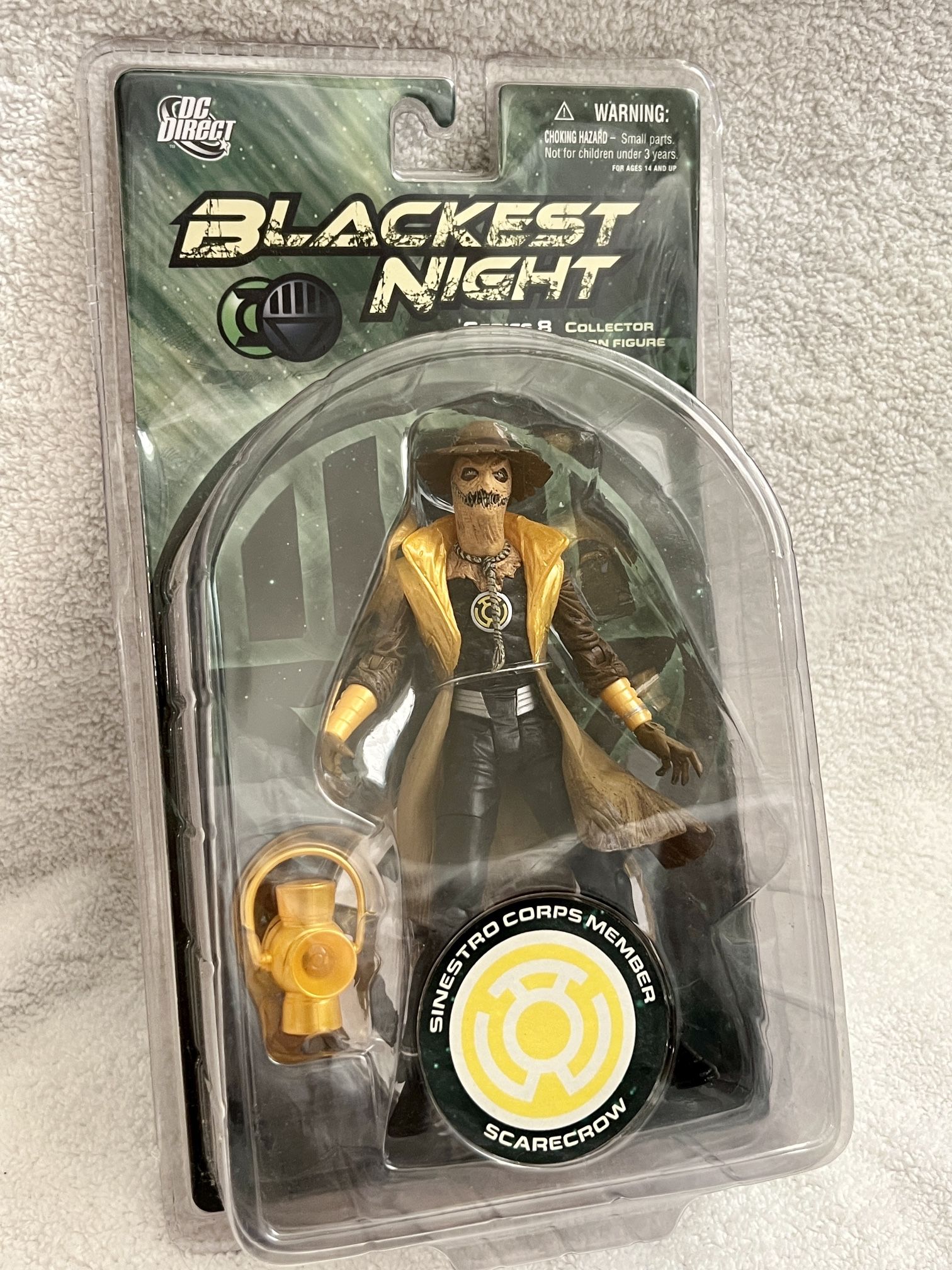 DC Direct Blackest Night SCARECROW Series 8 Action Figure