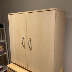 Double Door Storage Cabinet - Excellent Condition 